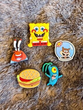 SpongeBob Jibbitz, Croc Charms - Set # 14